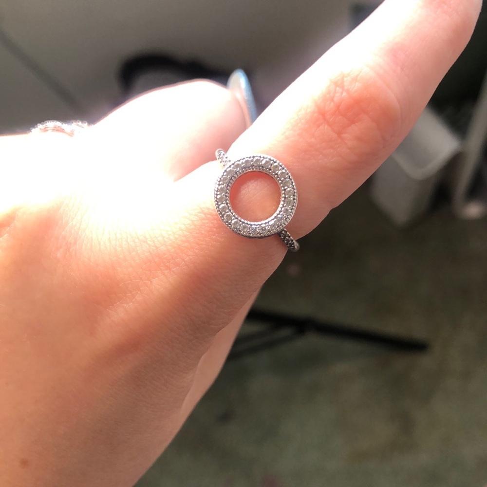 Pandora Signature Circle Ring